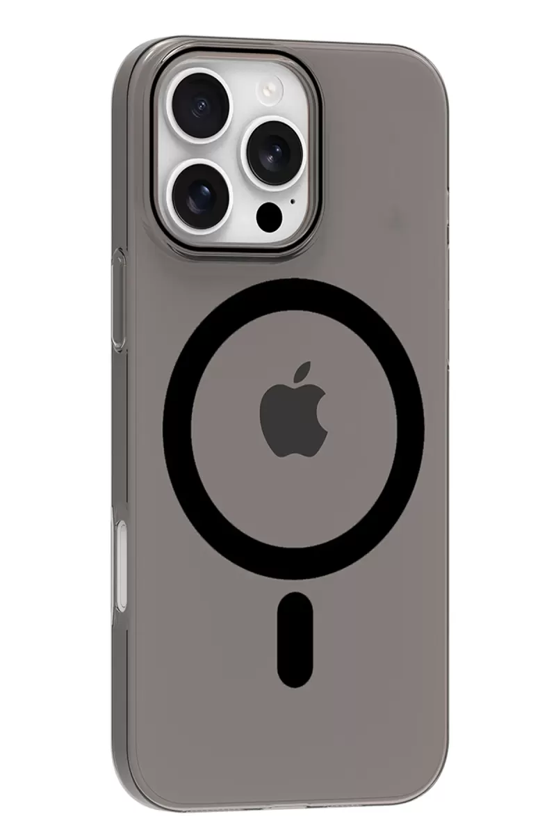 Joko Apple iPhone 16 Pro PC Blank Magsafe Kapak - Siyah