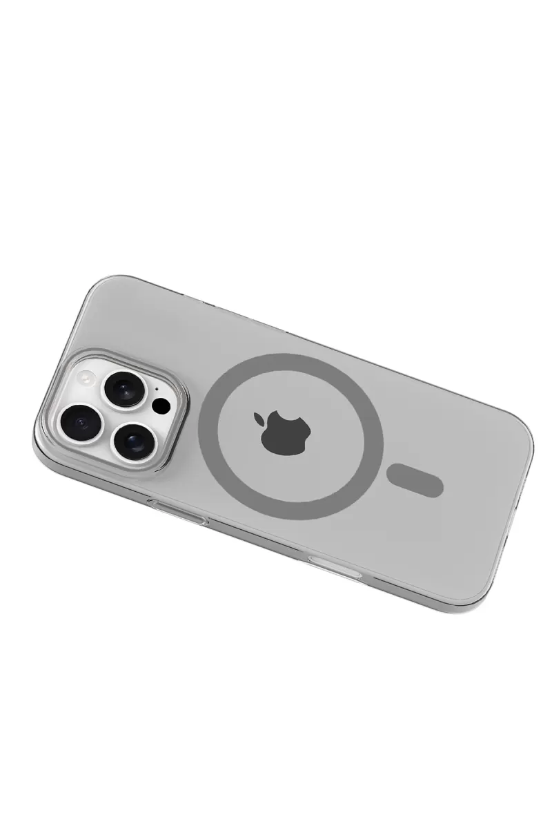 Joko Apple iPhone 16 Pro PC Blank Magsafe Kapak - Natural Grey