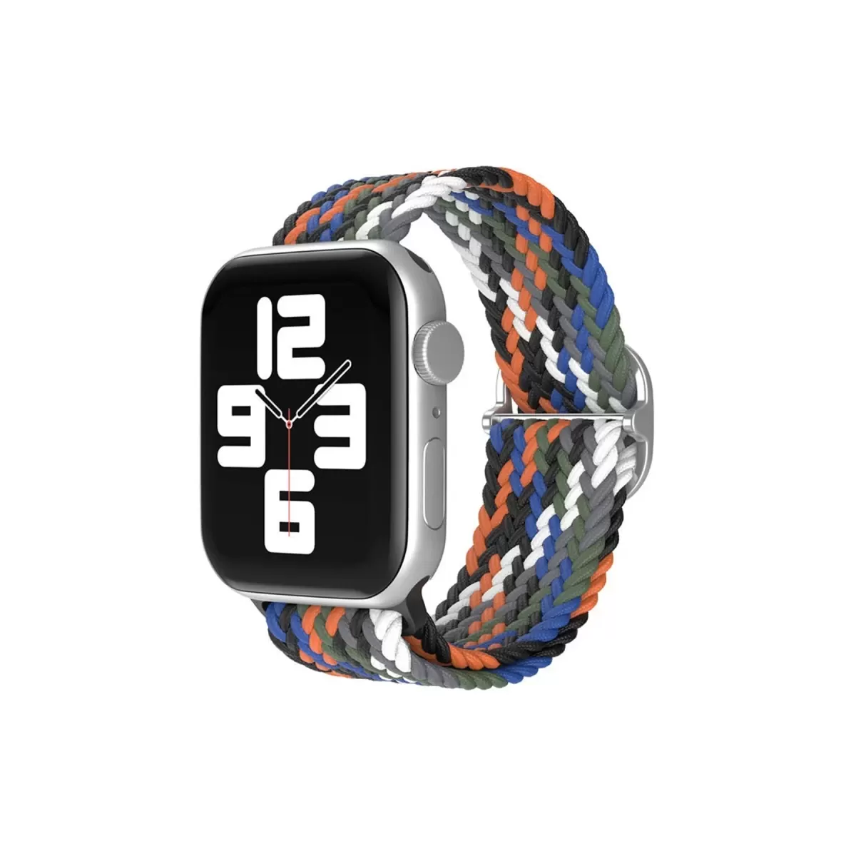 Newface Apple Watch 38mm Star Kordon - Gri-Turuncu