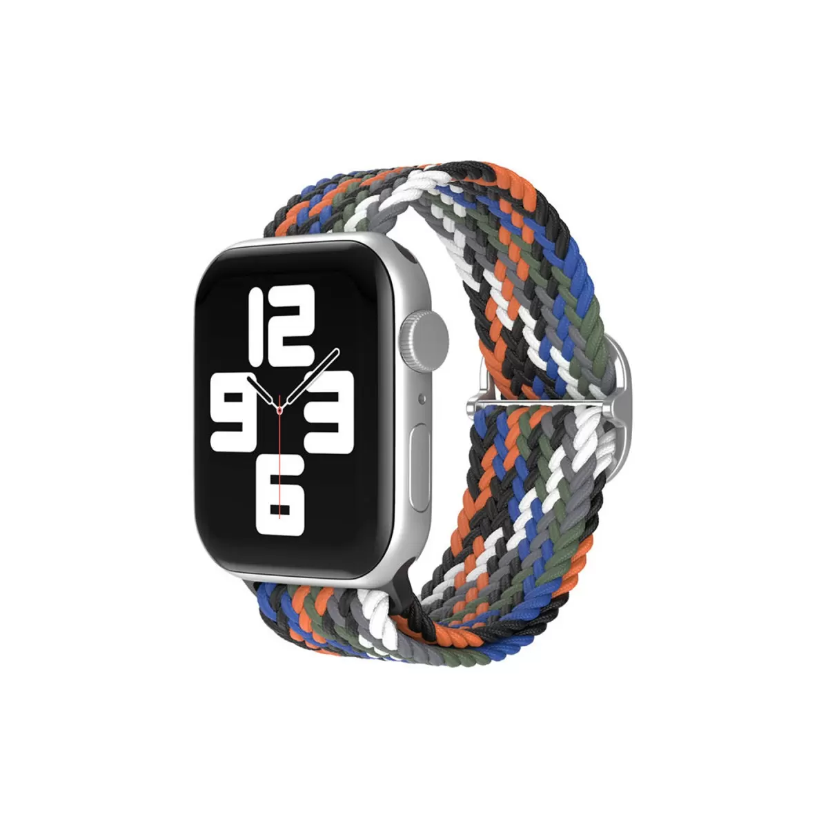 Newface Apple Watch 38mm Star Kordon - Gri-Turuncu
