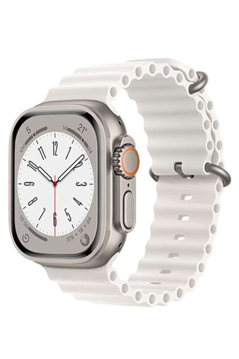 Newface Apple Watch 38mm Ocean Kordon - Beyaz
