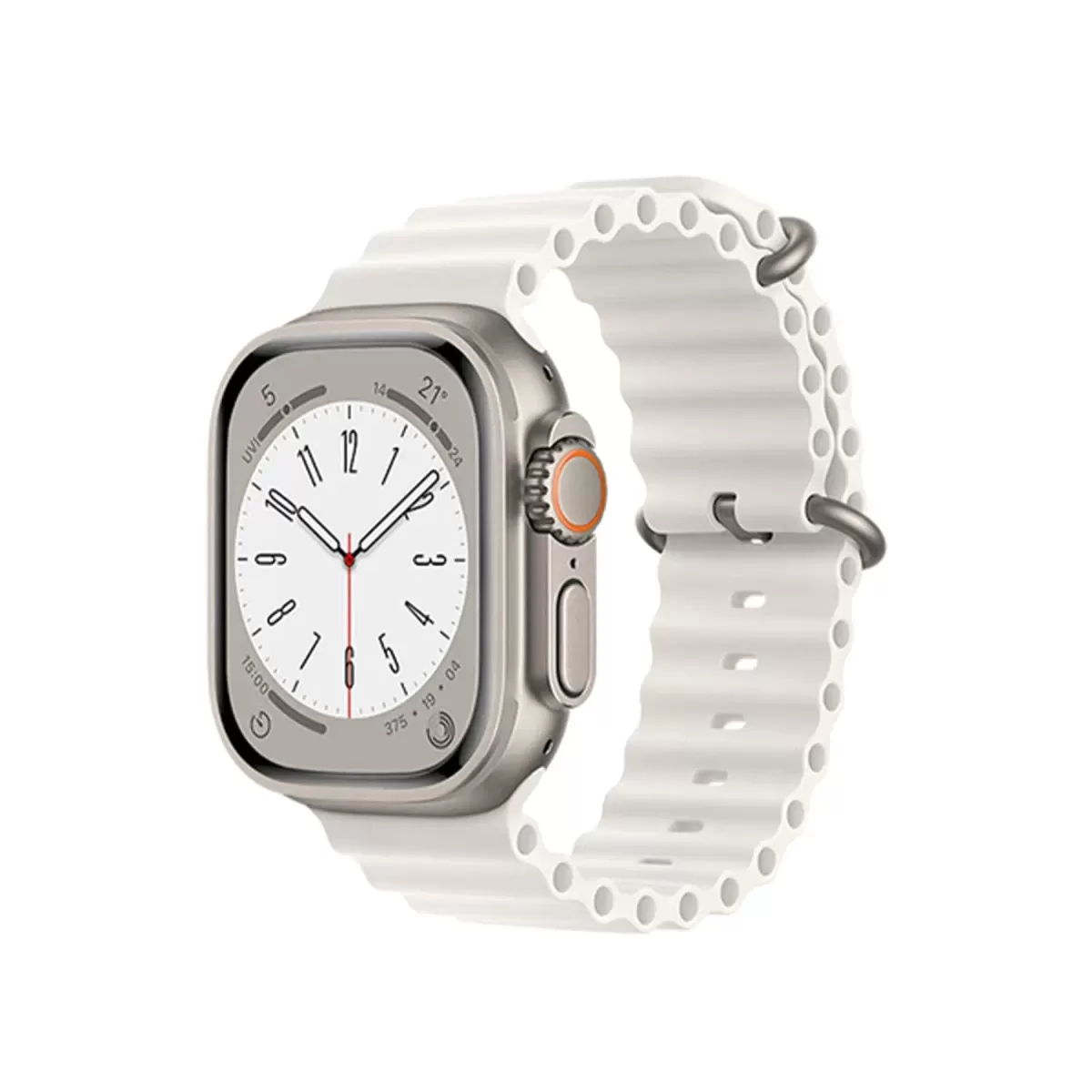 Newface Apple Watch 38mm Ocean Kordon - Beyaz