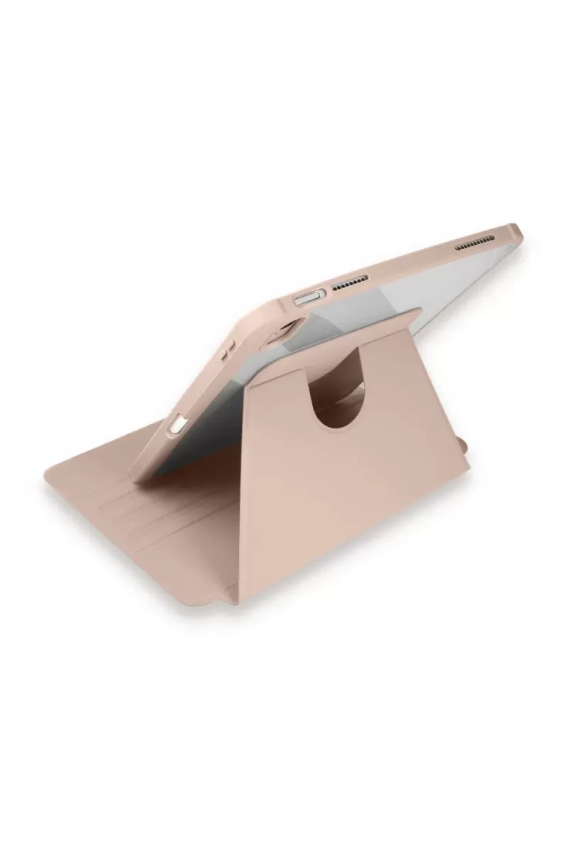 Newface Apple iPad 10.2 (7.nesil) Kılıf Starling 360 Kalemlikli Tablet Kılıf - Rose Gold