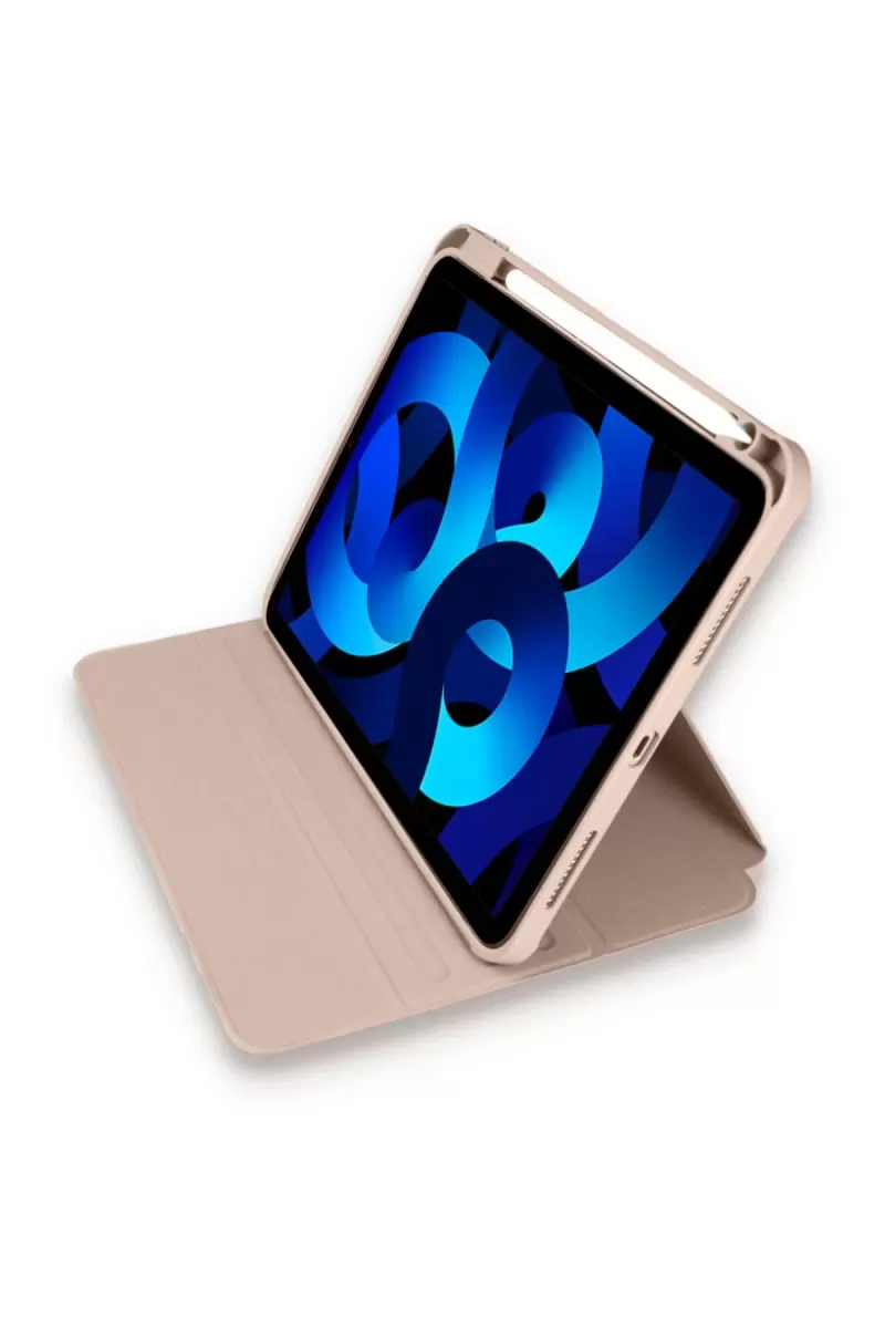 Newface Apple iPad 10.2 (7.nesil) Kılıf Starling 360 Kalemlikli Tablet Kılıf - Rose Gold