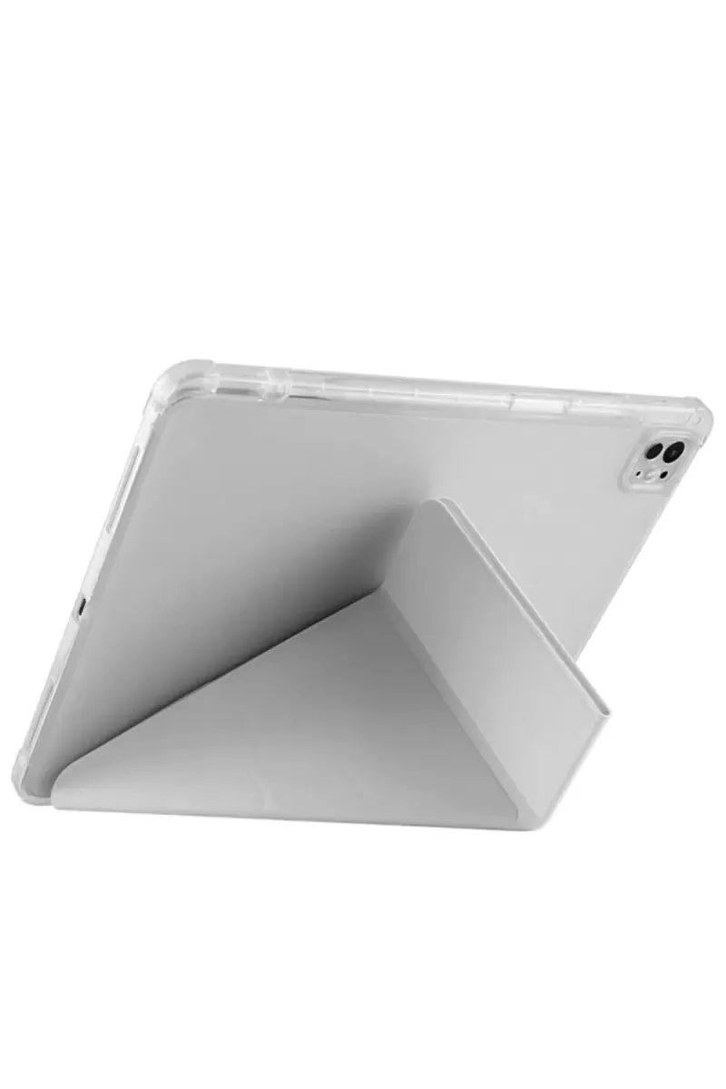 Newface Apple iPad Pro 13 (2024) Kılıf Kalemlikli Mars Tablet Kılıfı - Lacivert