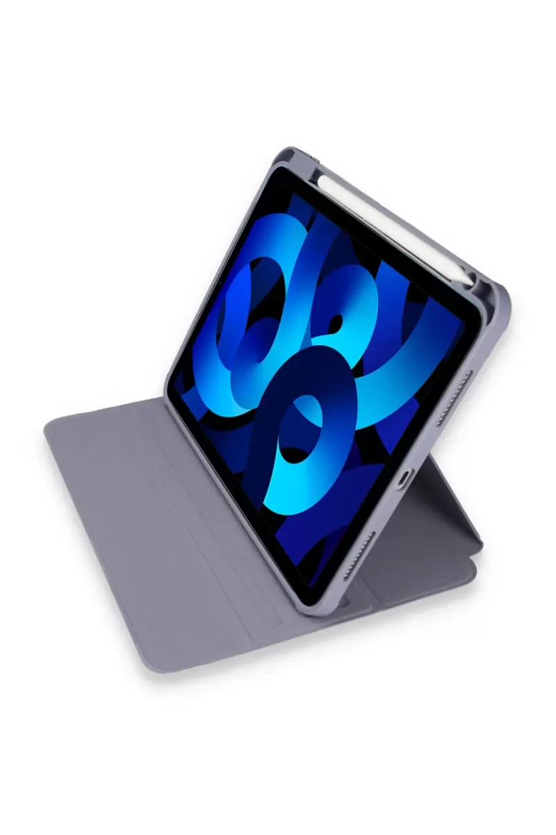 Newface Apple iPad 10.2 (7.nesil) Kılıf Starling 360 Kalemlikli Tablet Kılıf - Lila