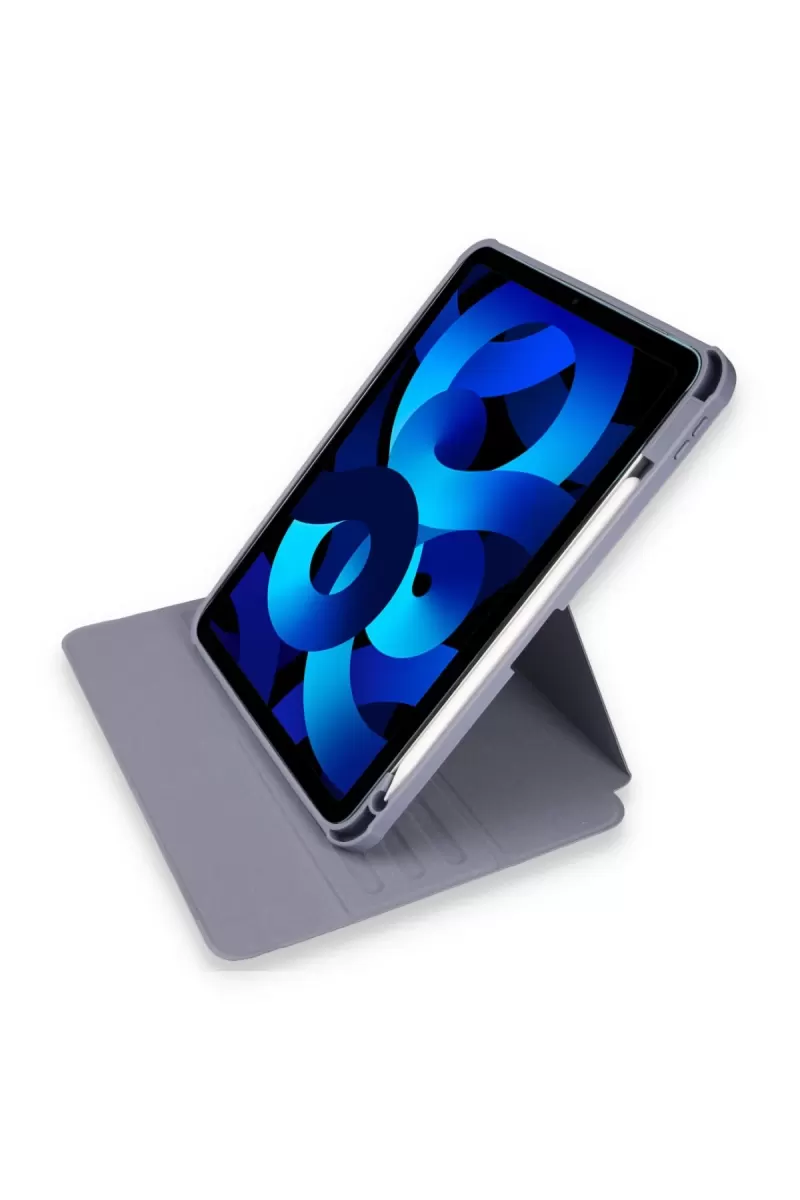 Newface Apple iPad 10.2 (7.nesil) Kılıf Starling 360 Kalemlikli Tablet Kılıf - Lila