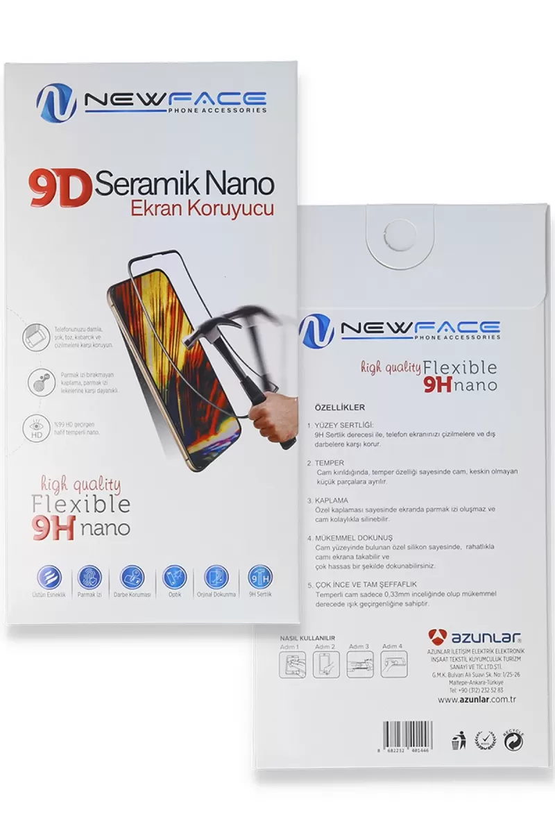 Newface Apple iPhone 13 Mini Seramik Nano Ekran Koruyucu