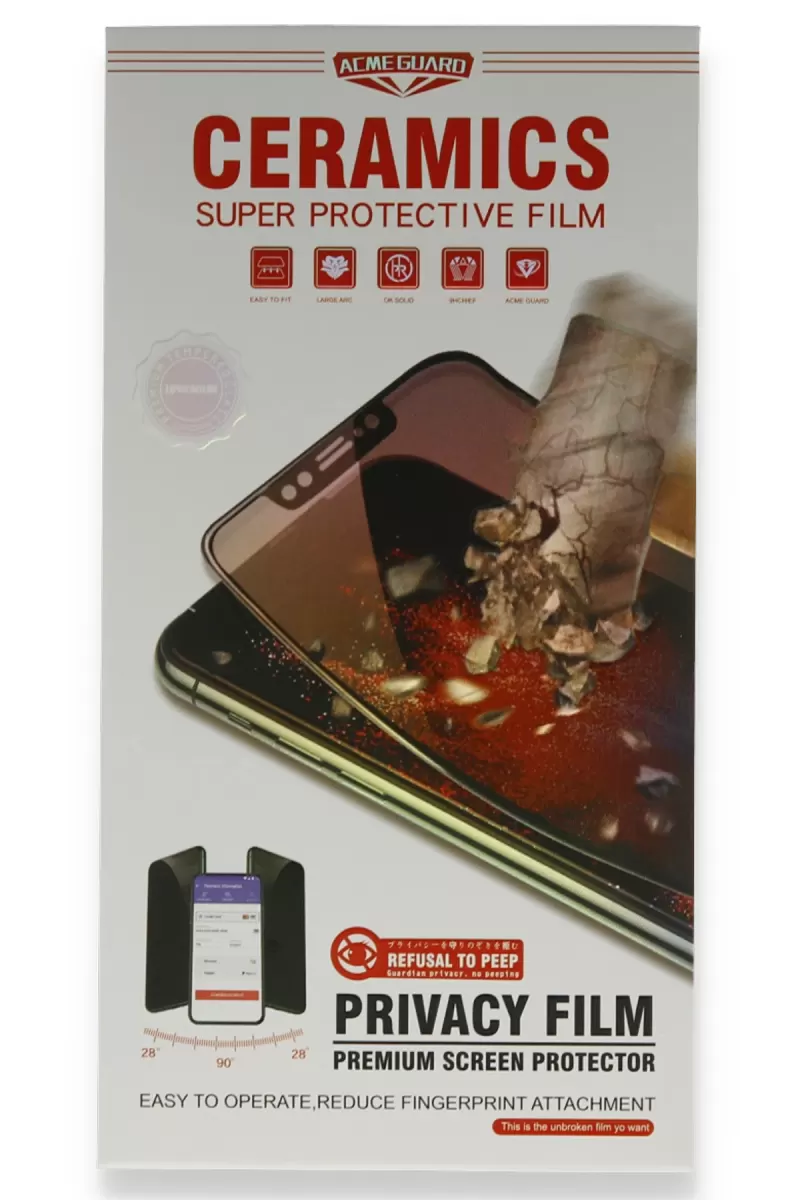 Newface Apple iPhone 6 Seramik Hayalet Nano Ekran Koruyucu - Beyaz