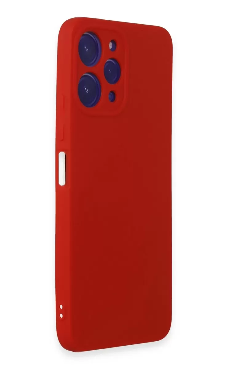 Newface Xiaomi Redmi 12 Kılıf First Silikon - Kırmızı