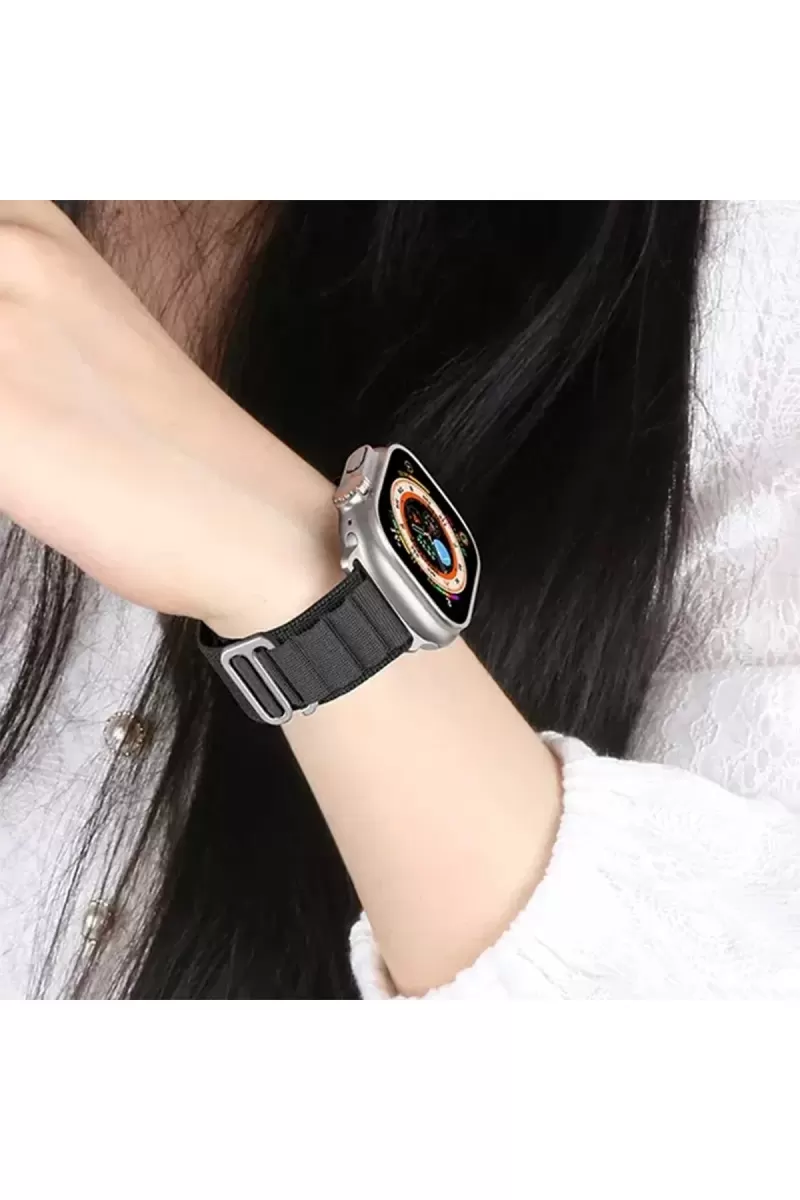Newface Apple Watch 42mm Mountain Kordon - Beyaz