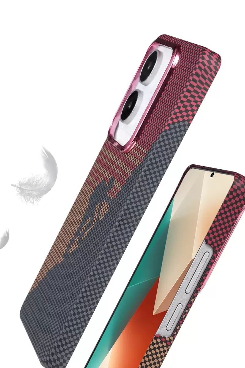 Newface Xiaomi Redmi Note 13 Pro 4G Vega Magsafe Kapak - Kırmızı