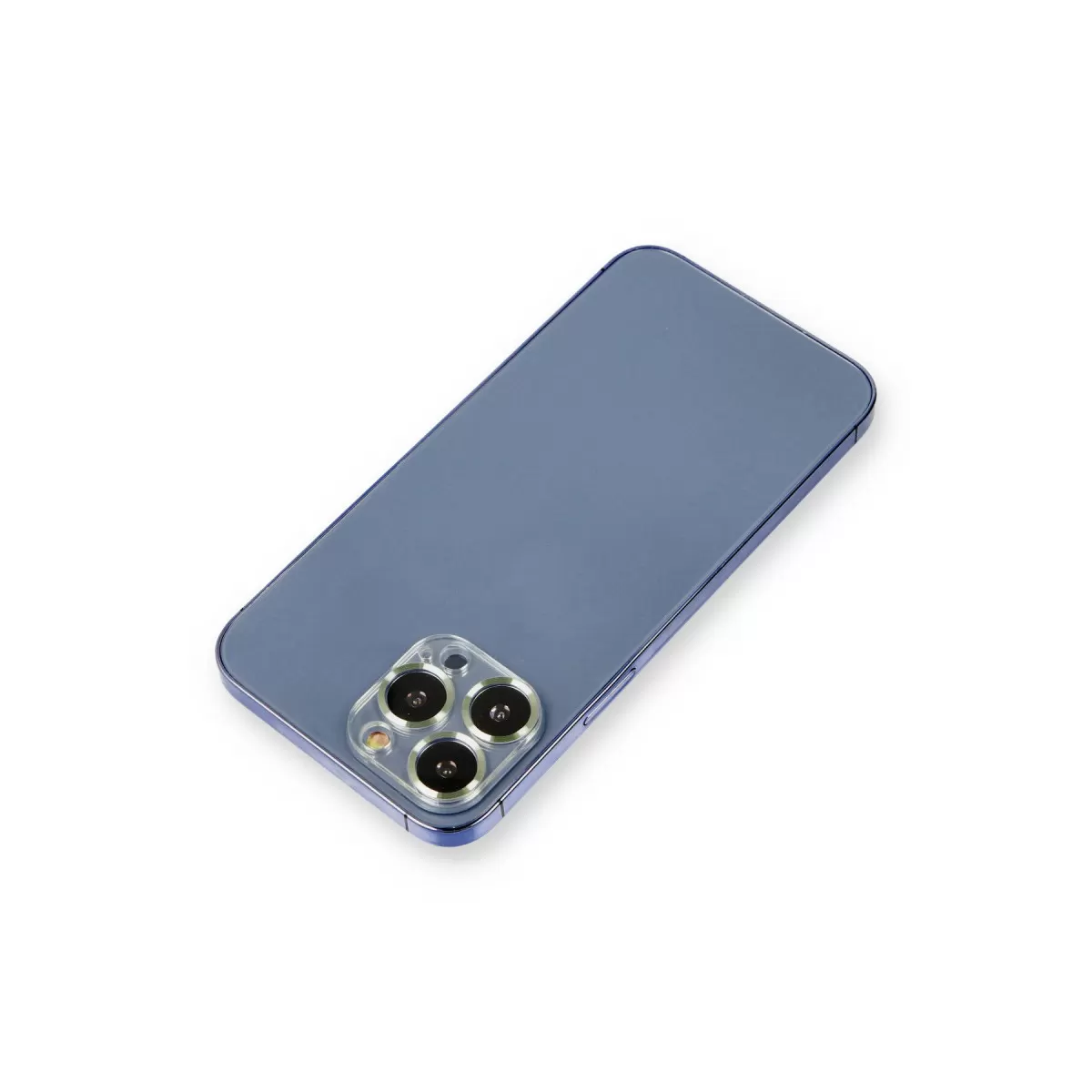 Newface Apple iPhone 13 Pro Metal Kamera Lens Koruma Cam - Açık Yeşil