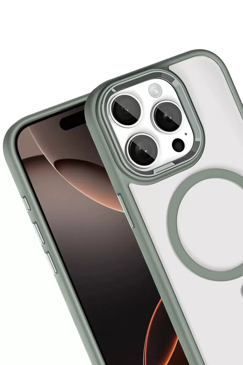 Joko Apple iPhone 15 Pro Max Terea Magsafe Kapak - Titan Gri