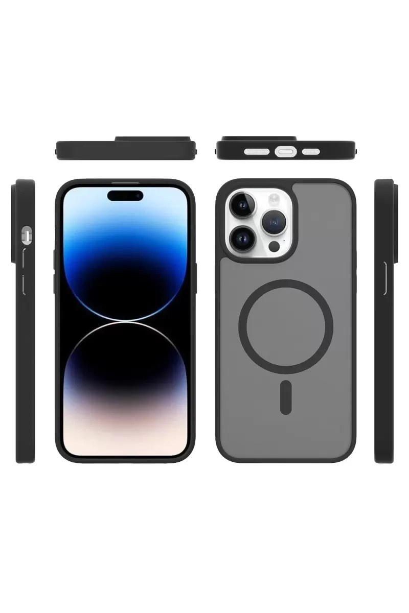 Joko Apple iPhone 14 Pro Max Jota Magsafe Kapak - Titan Gri