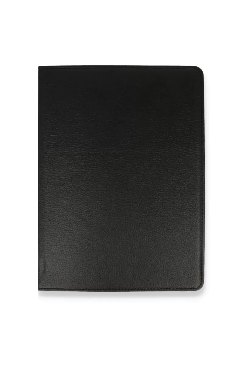 Newface Lenovo M10 HD X306F Kılıf 360 Tablet Deri Kılıf - Siyah