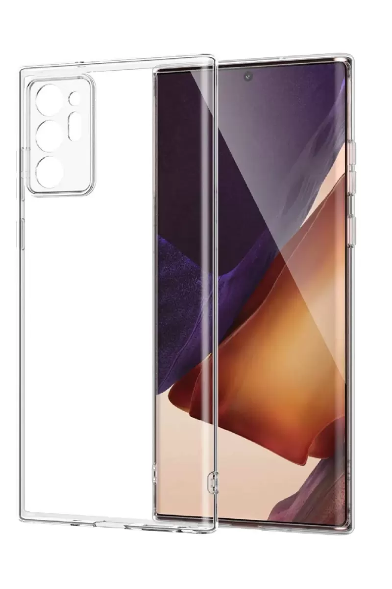 Newface Samsung Galaxy Note 20 Ultra Kılıf Lüx Şeffaf Silikon