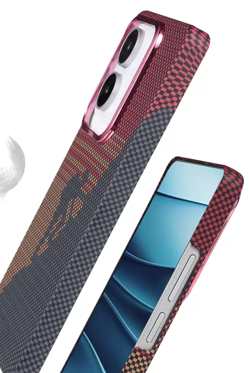 Newface Xiaomi Redmi Note 14 4G Vega Magsafe Kapak - Kırmızı