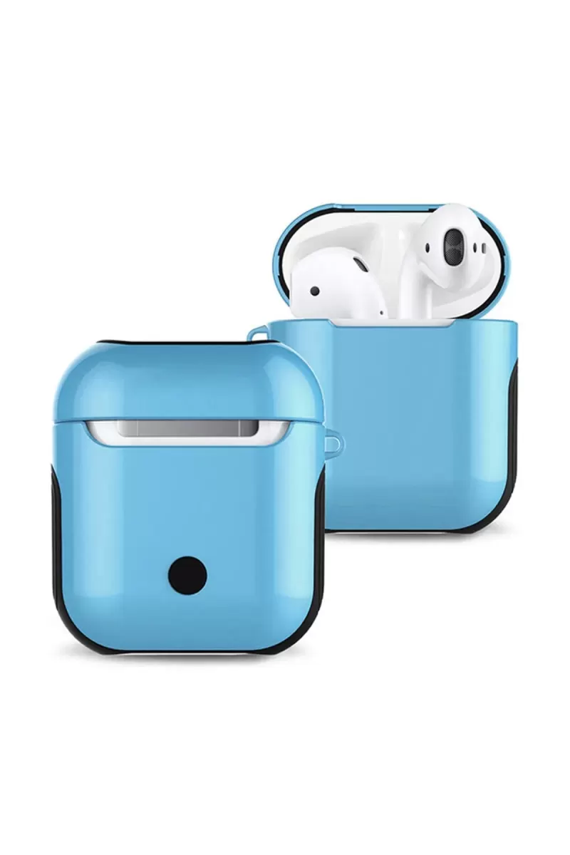 Newface Apple Airpods 2 (2.nesil) 3in1 Kılıf - Mavi