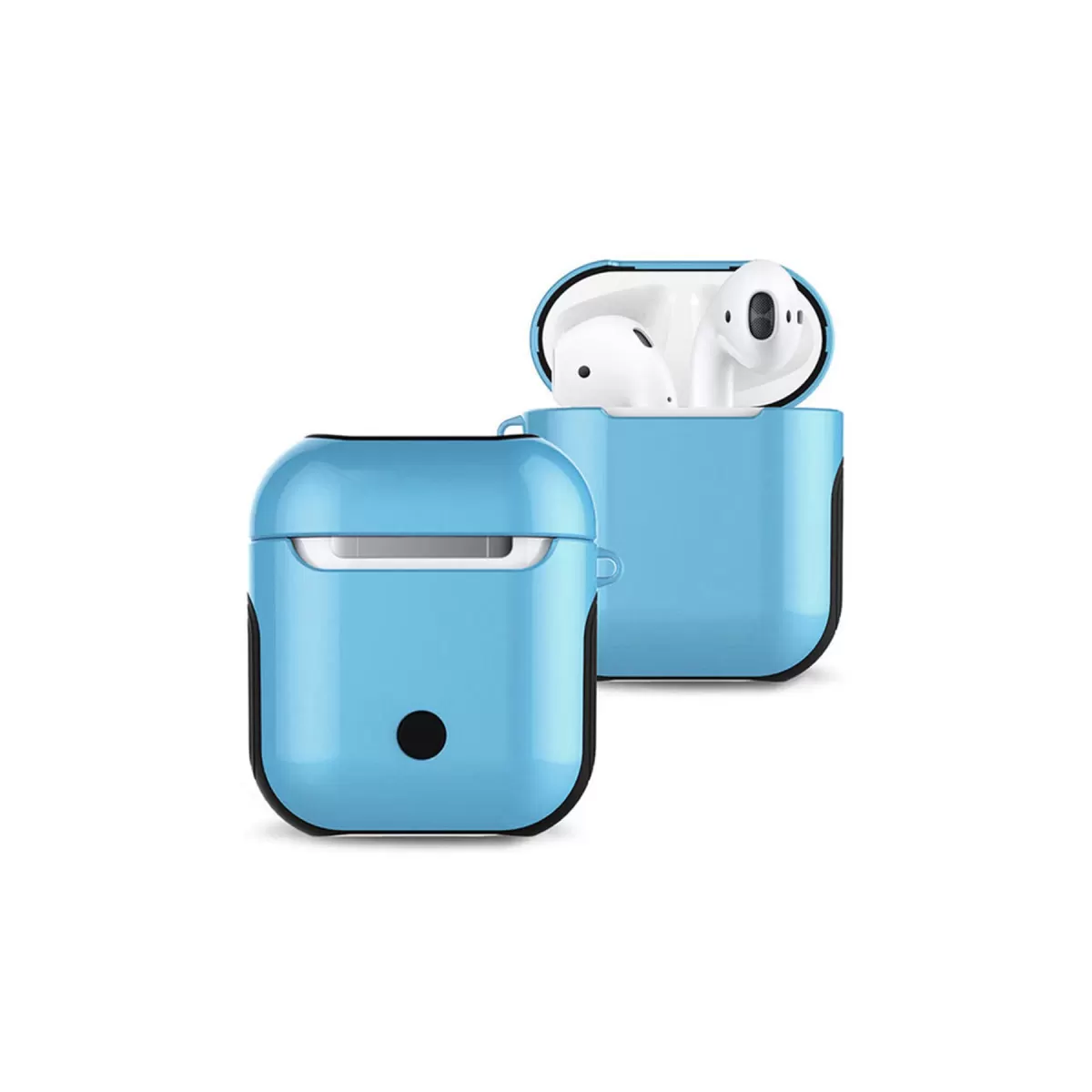 Newface Apple Airpods 2 (2.nesil) 3in1 Kılıf - Mavi