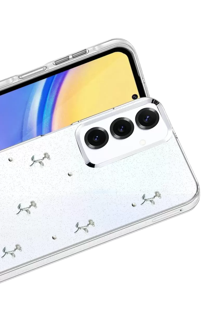 Newface Samsung Galaxy A57 5G Fiyonk Desenli Kapak - Desen 4