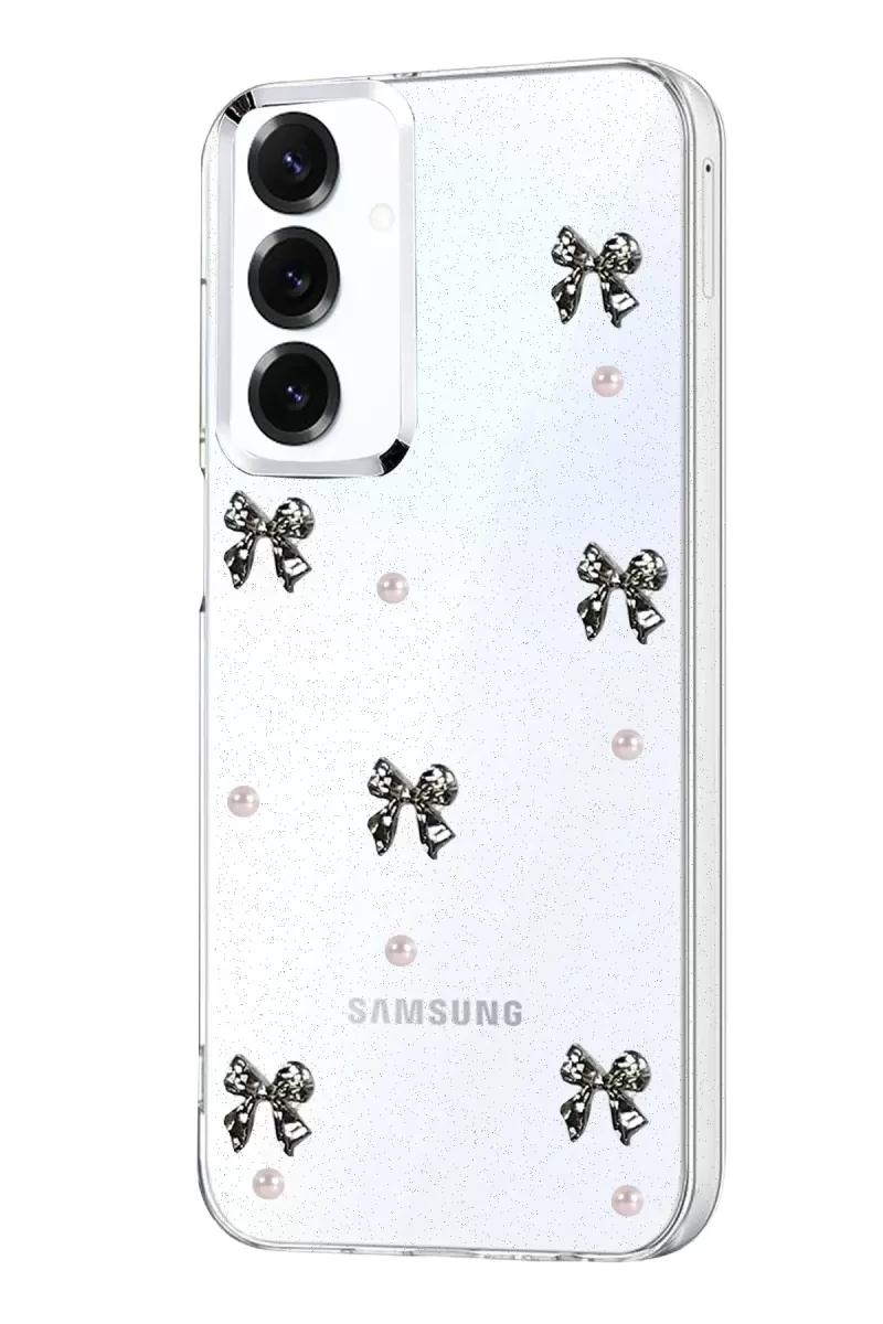 Newface Samsung Galaxy A57 5G Fiyonk Desenli Kapak - Desen 8