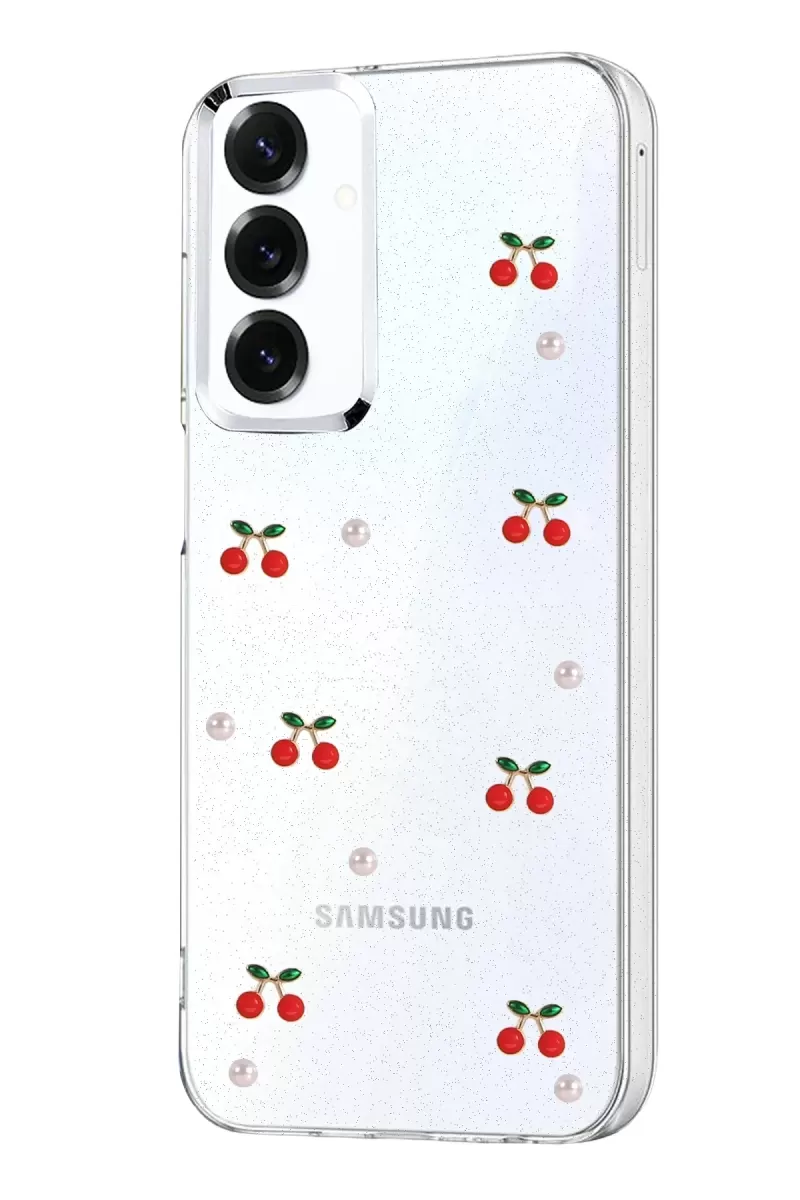 Newface Samsung Galaxy A57 5G Fiyonk Desenli Kapak - Desen 9