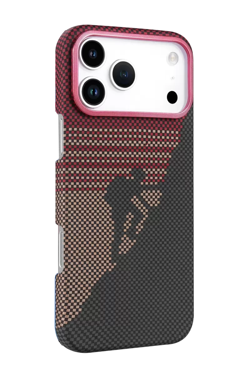 Newface Apple iPhone 17 Pro Max Vega Magsafe Kapak - Kırmızı