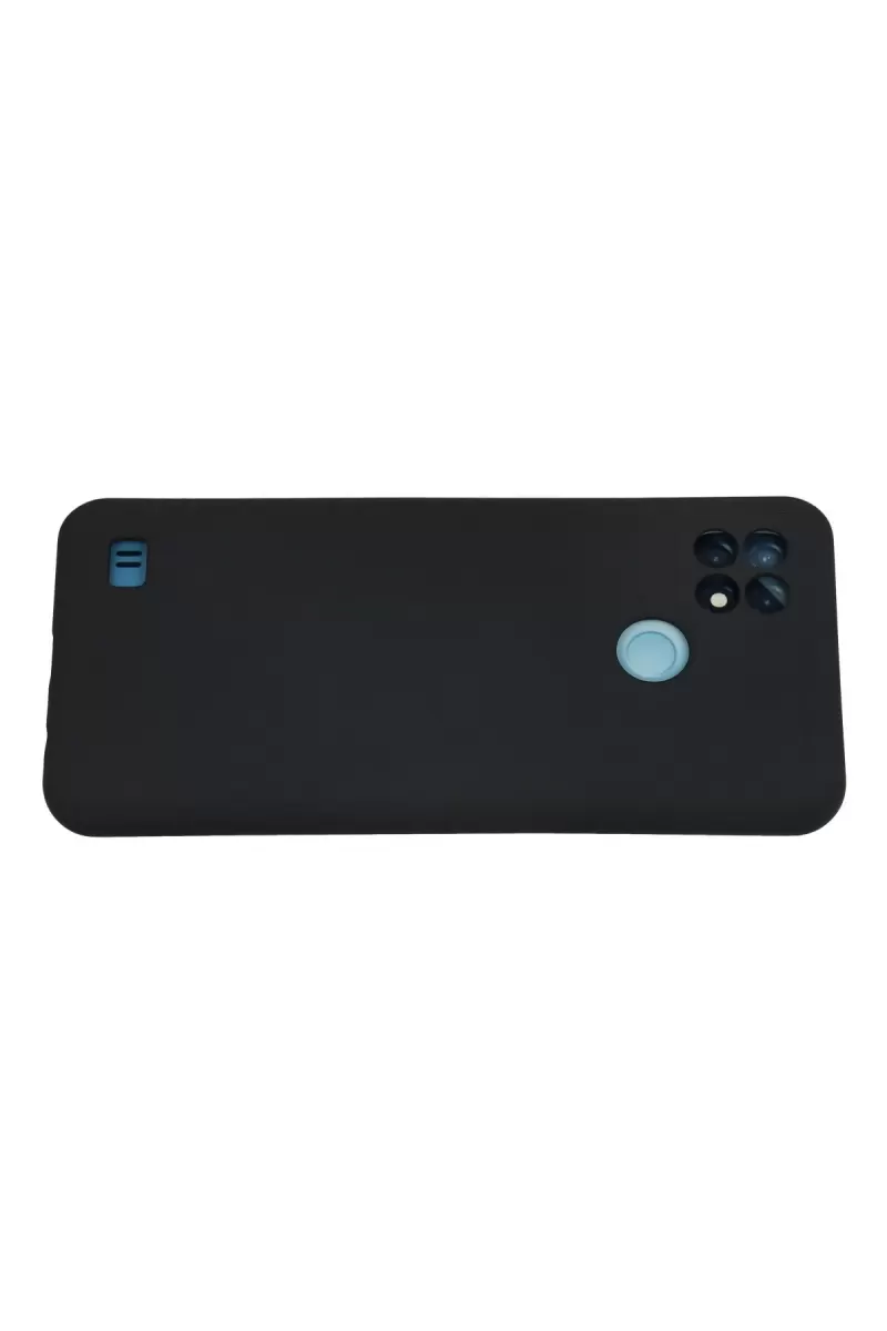 Newface Realme C21 Kılıf Nano içi Kadife Silikon - Lacivert