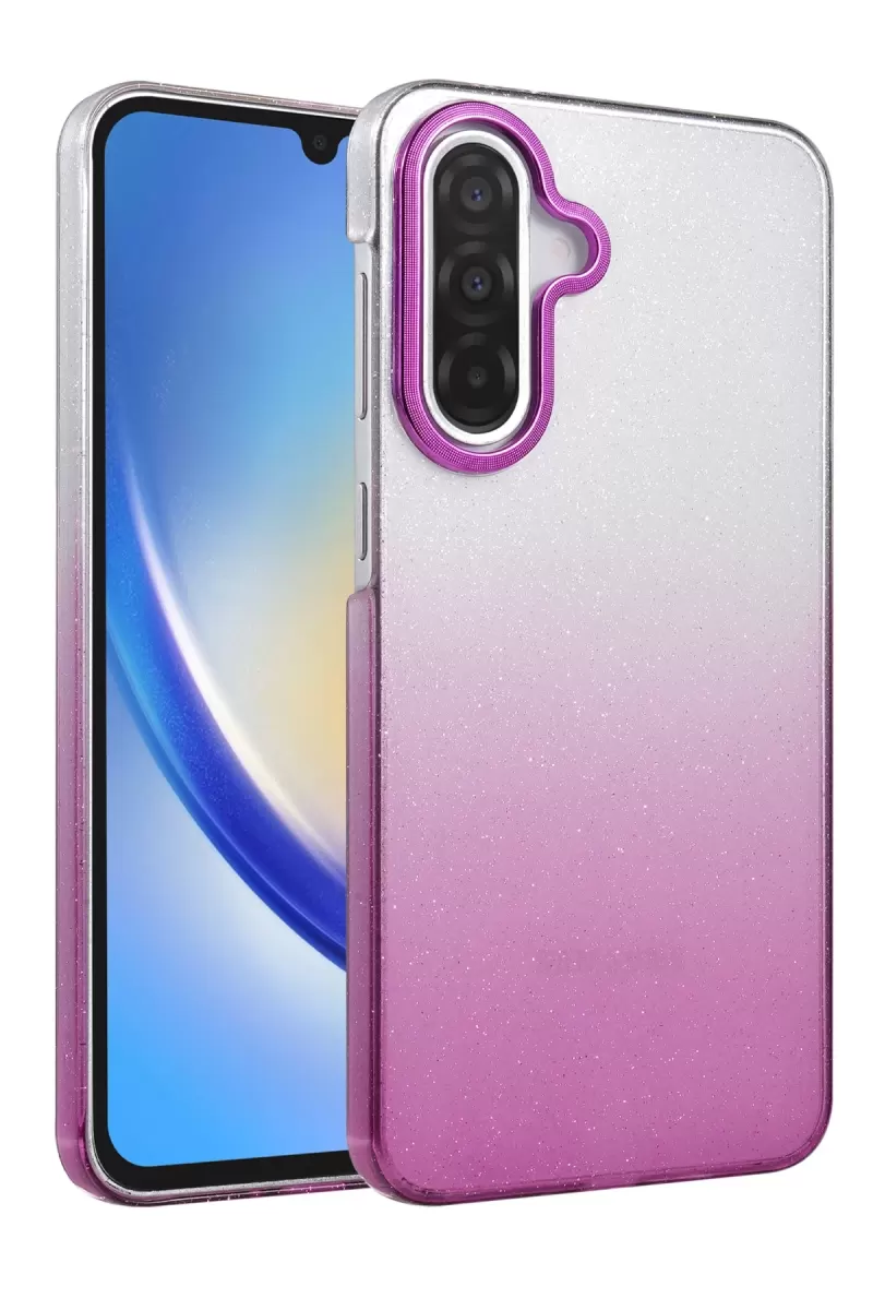 Newface Samsung Galaxy A26 Glossy Kapak - Mor