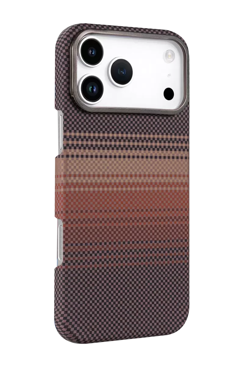 Newface Apple iPhone 17 Pro Max Vega Magsafe Kapak - Çöl Titanyum