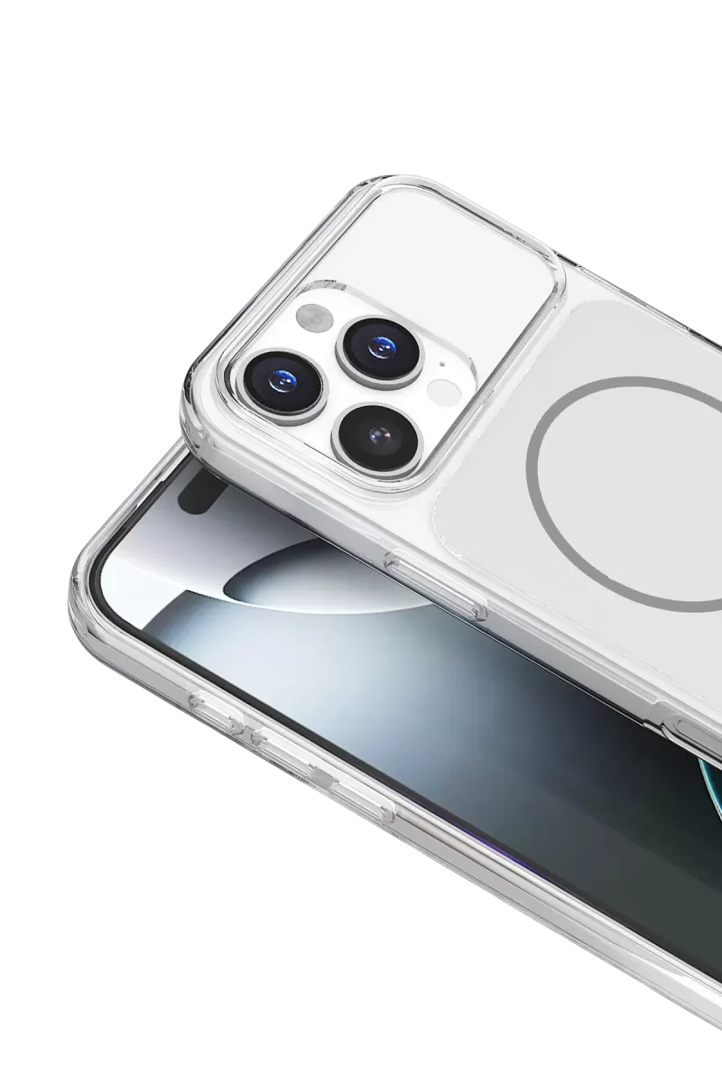 Joko Apple iPhone 16 Pro Max Bruma Magsafe Kapak - Gümüş