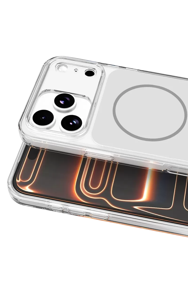 Joko Apple iPhone 17 Pro Max Bruma Magsafe Kapak - Gümüş