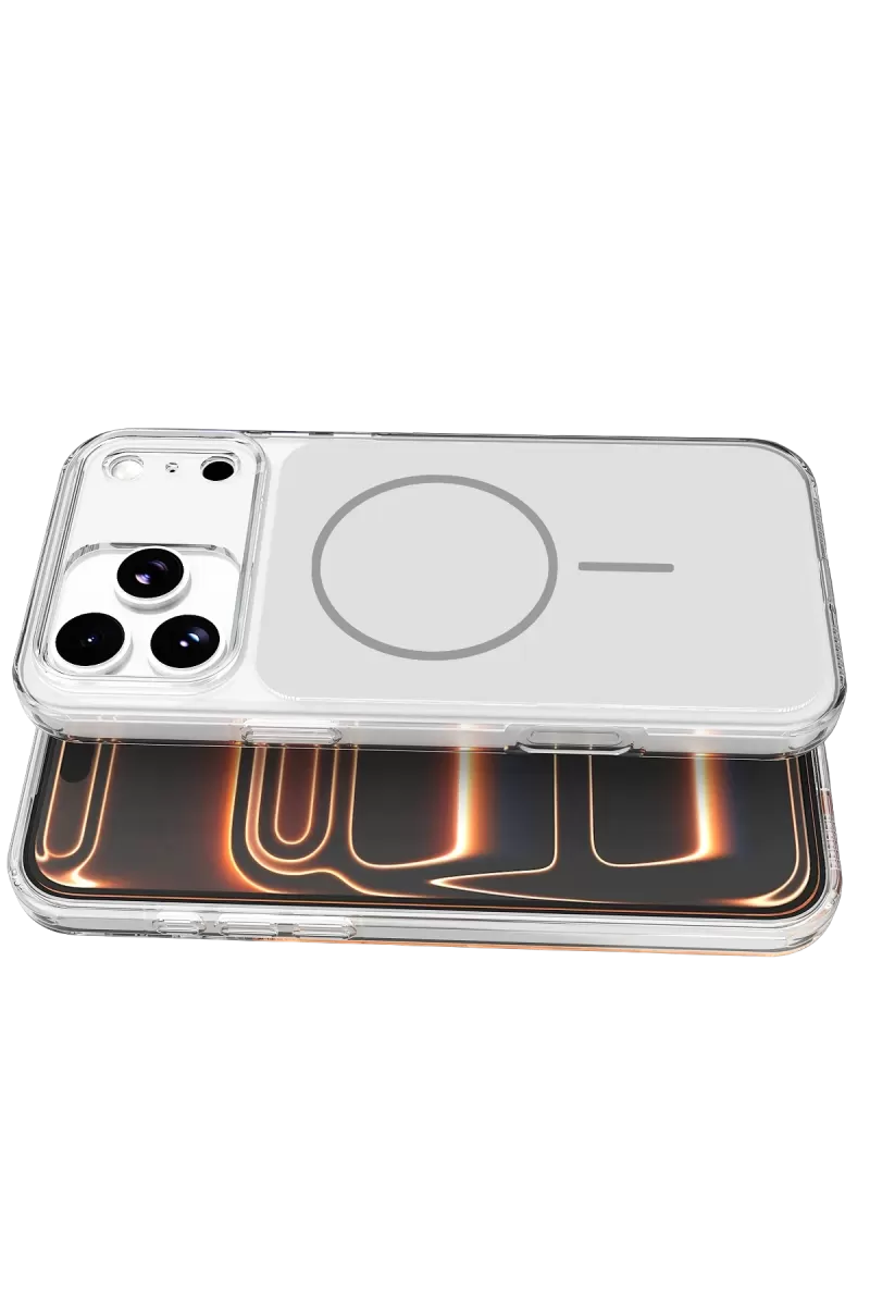 Joko Apple iPhone 17 Pro Max Bruma Magsafe Kapak - Gümüş