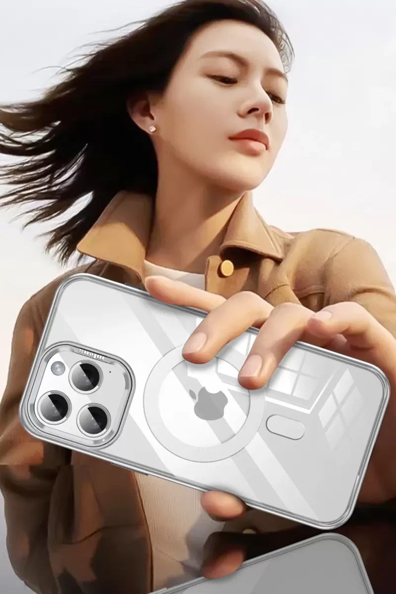 Joko Apple iPhone 14 Pro Max Drop Magsafe Kapak - Titan Gri