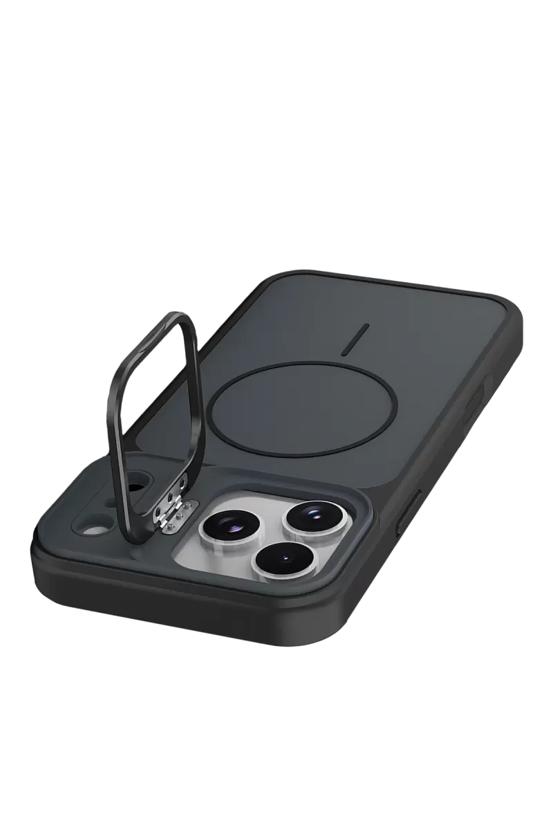 Joko Apple iPhone 17 Pro Pale Magsafe Standlı Kapak - Siyah