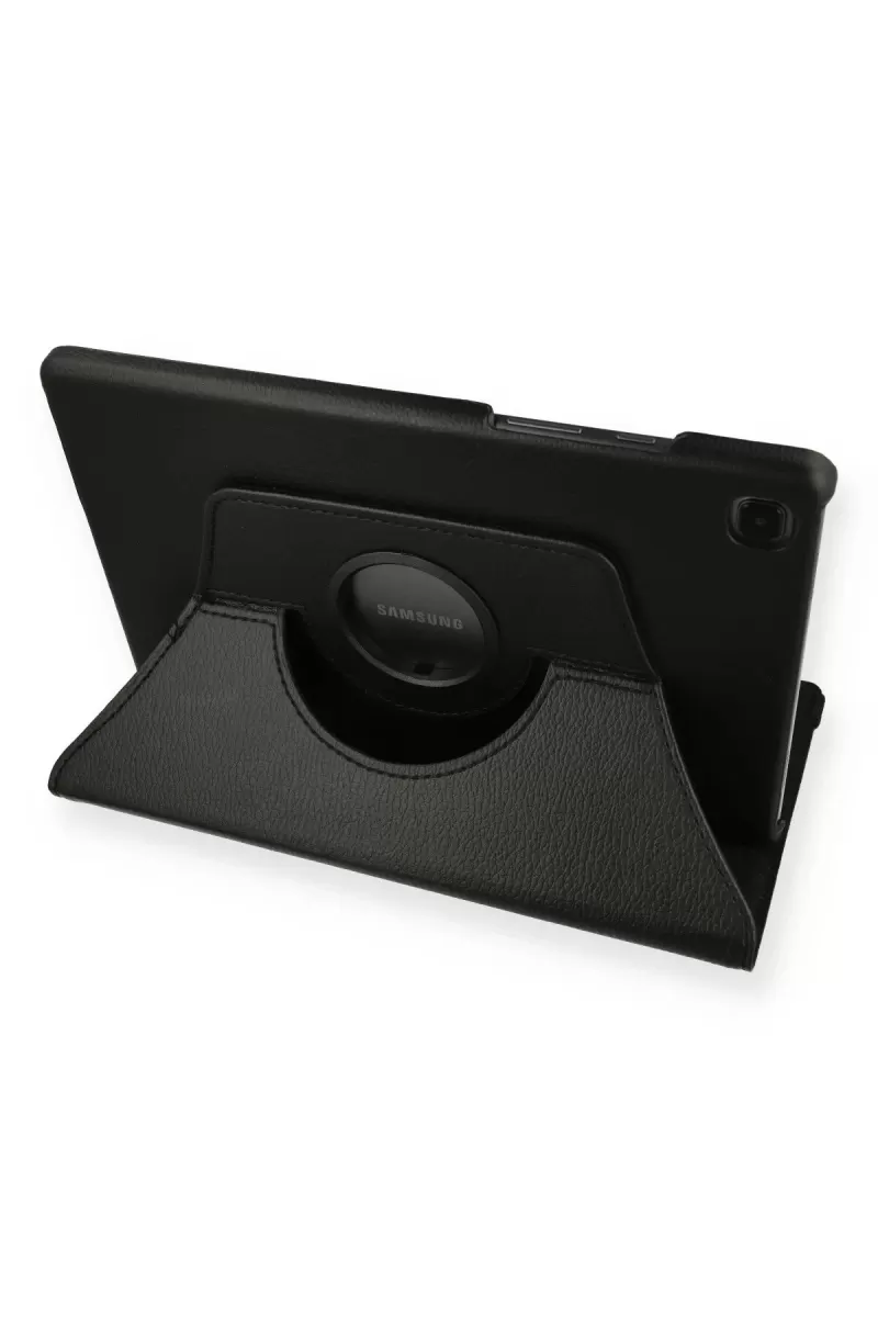 Newface Samsung Galaxy T500 Tab A7 10.4 Kılıf 360 Tablet Deri Kılıf - Siyah