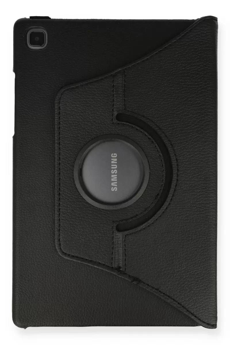 Newface Samsung Galaxy T500 Tab A7 10.4 Kılıf 360 Tablet Deri Kılıf - Siyah