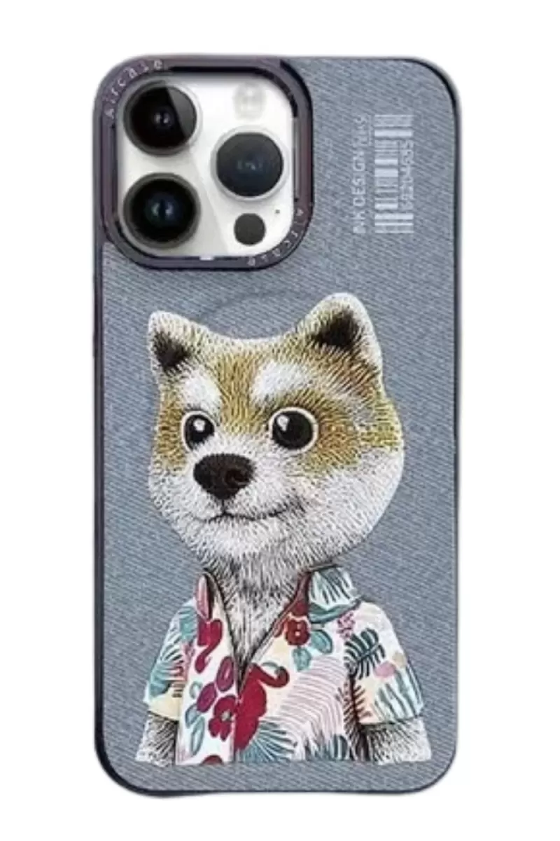 Joko Apple iPhone 15 Pro Max Fun Magsafe Kapak - Titan Gri