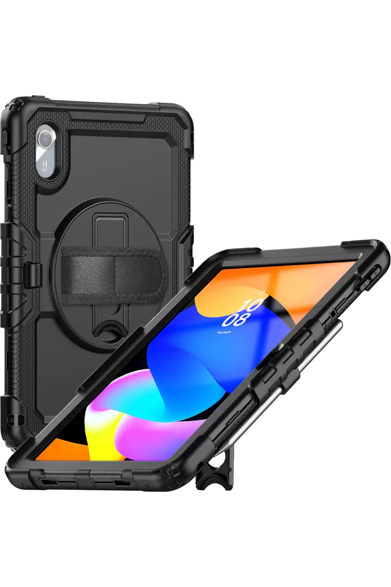 Newface Lenovo Tab M11 TB330FU Kılıf Amazing Tablet Kapak - Siyah