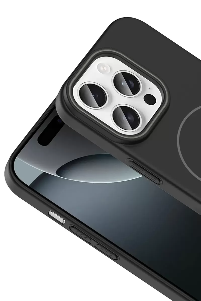Joko Apple iPhone 16 Pro Broş Magsafe Kapak - Siyah