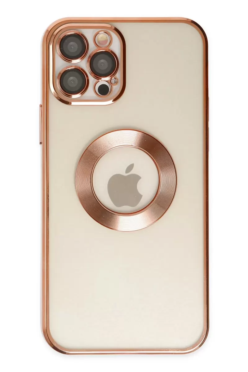 Newface Apple iPhone 11 Pro Max Kılıf Slot Silikon - Rose Gold