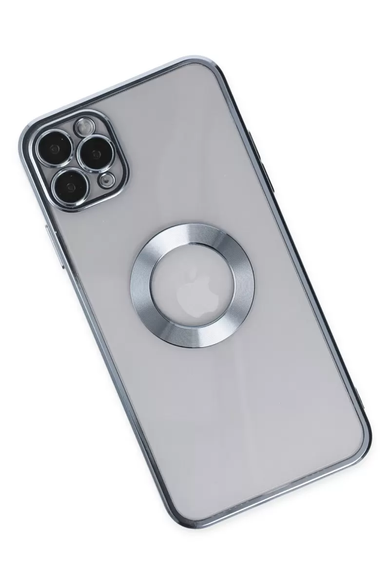Newface Apple iPhone 11 Pro Max Kılıf Slot Silikon - Sierra Blue