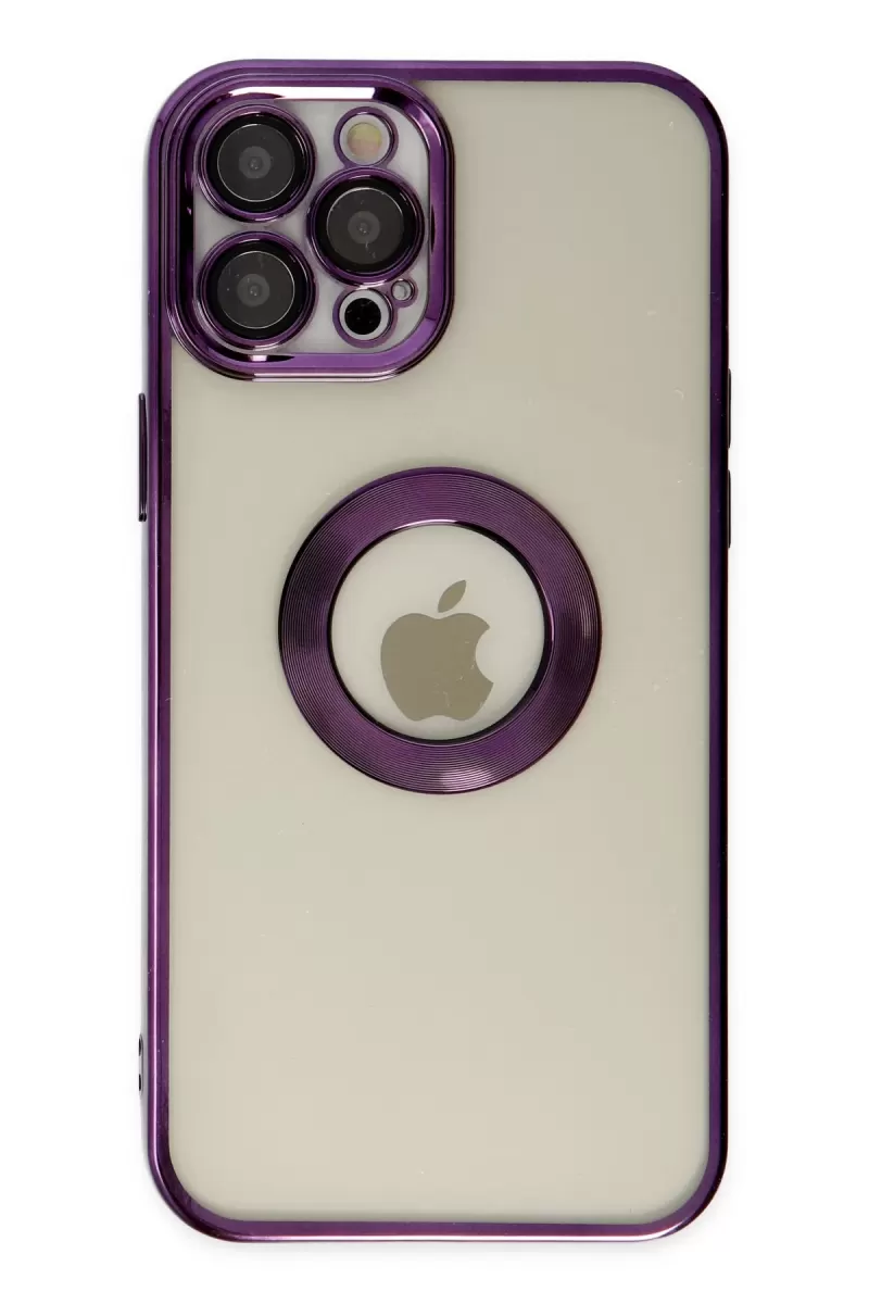 Newface Apple iPhone 11 Pro Max Kılıf Slot Silikon - Mor