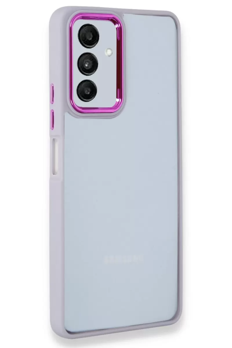 Newface Samsung Galaxy A04S Kılıf Dora Kapak - Lila