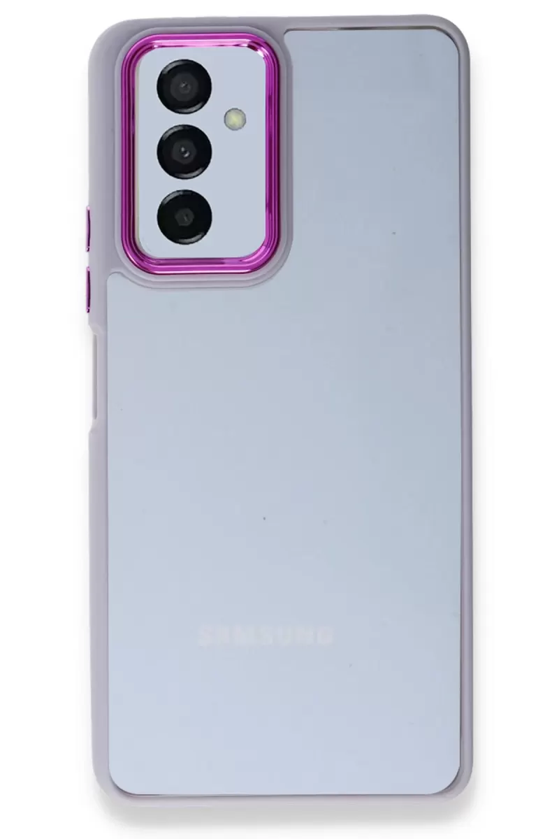 Newface Samsung Galaxy A04S Kılıf Dora Kapak - Lila