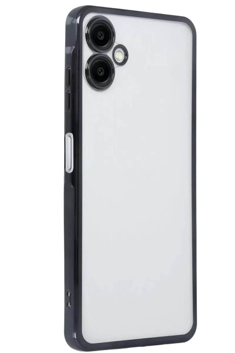 Newface Samsung Galaxy A07 4G Razer Lensli Silikon - Siyah
