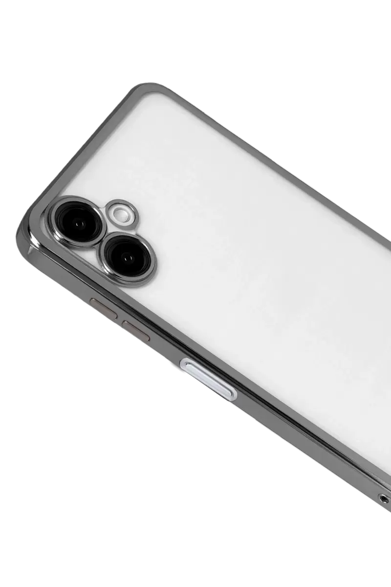 Newface Samsung Galaxy A07 4G Razer Lensli Silikon - Titan Gri