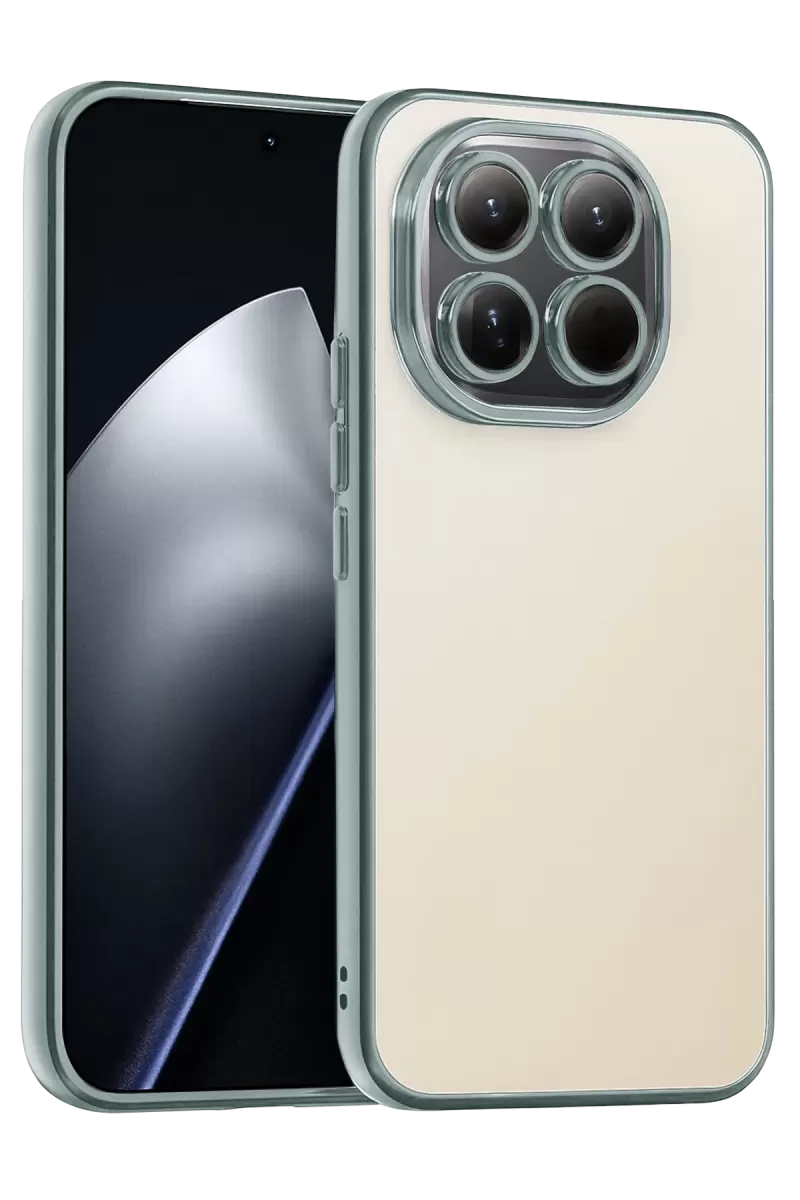 Newface Xiaomi Mi 15T Razer Lensli Silikon - Gümüş