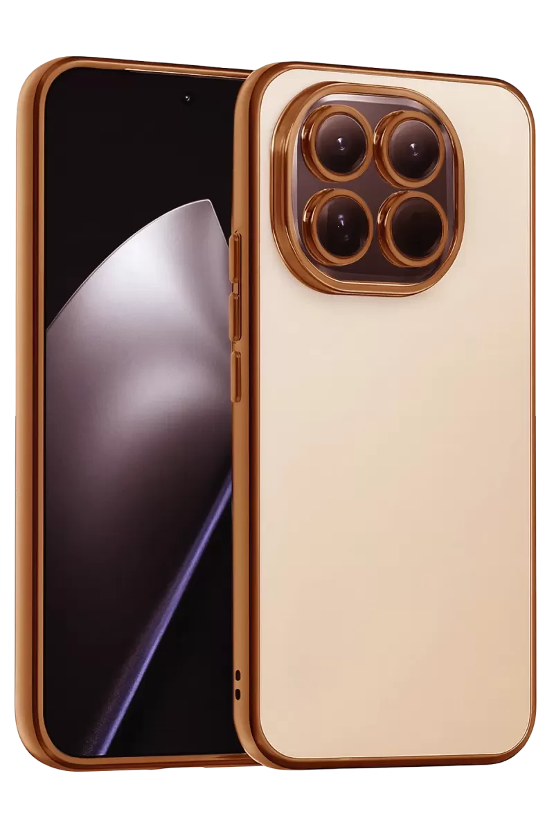 Newface Xiaomi Mi 15T Razer Lensli Silikon - Çöl Titanyum